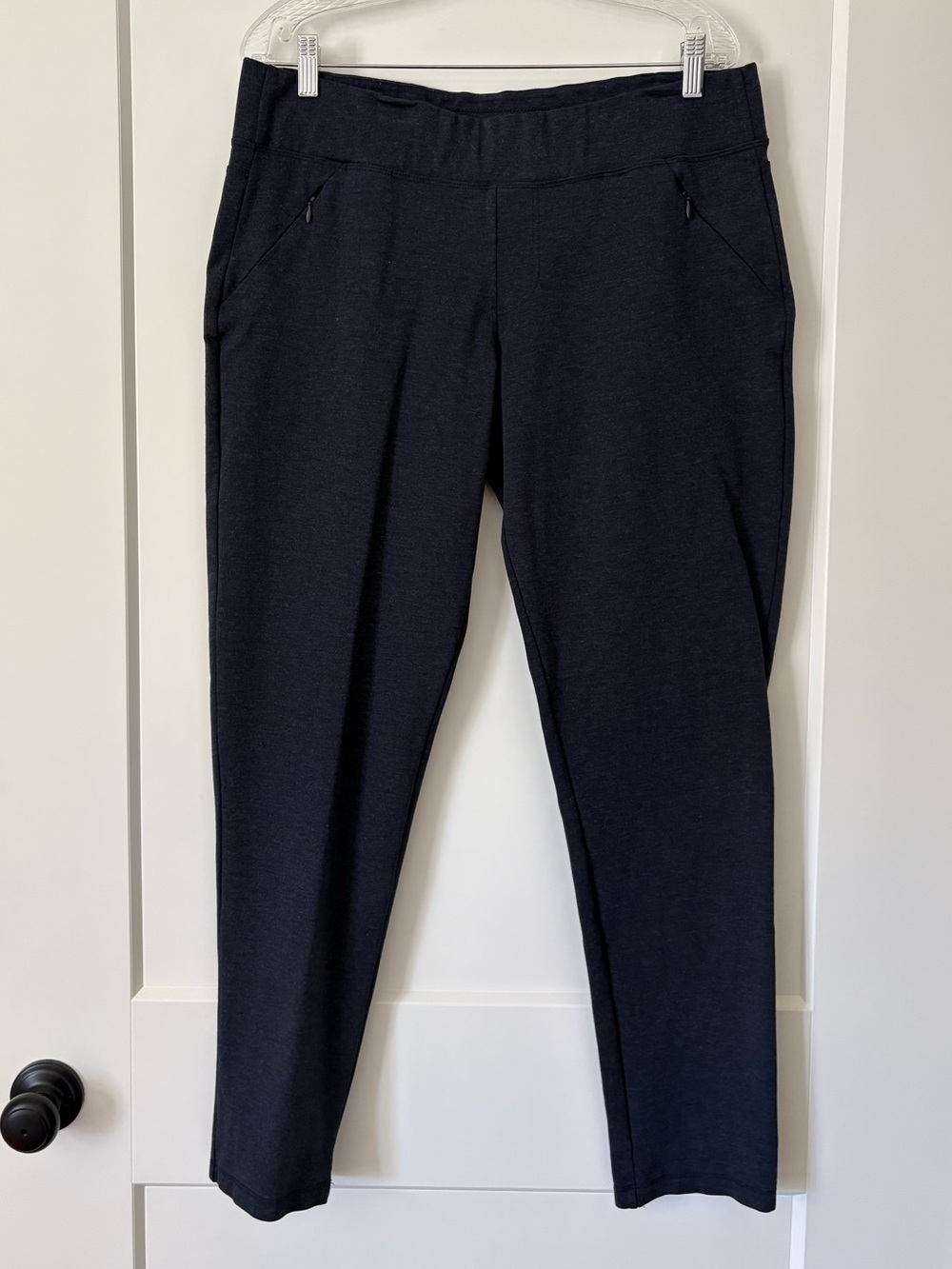 Women’s FIG Straight-Leg Ponte Pants in Navy